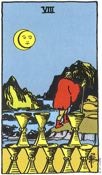 Eight of Cups — Suit of Cups