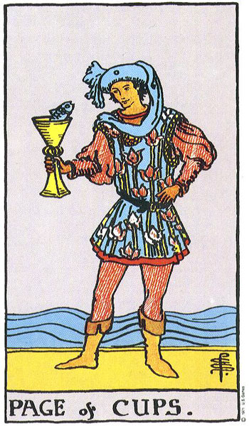 Page of Cups — Suit of Cups