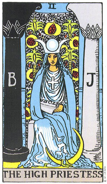 The High Priestess — Major Arcana