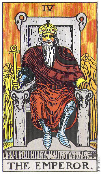 The Emperor — Major Arcana