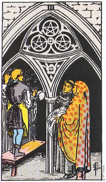 Three of Pentacles — Suit of Pentacles