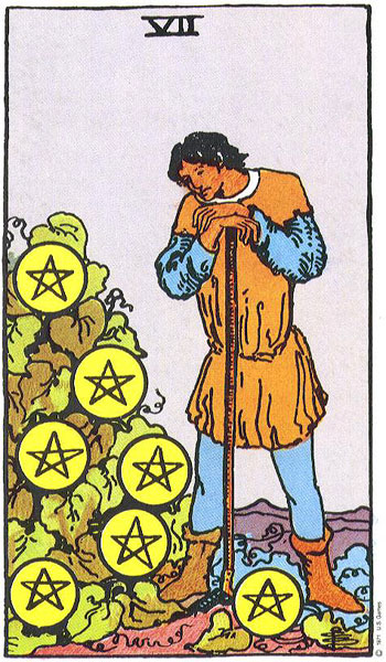 Seven of Pentacles — Suit of Pentacles