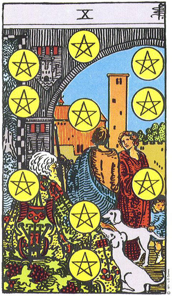 Ten of Pentacles — Suit of Pentacles