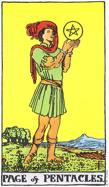 Page of Pentacles — Suit of Pentacles
