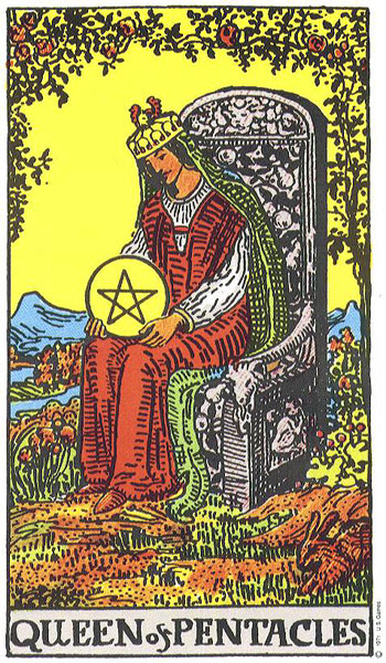 Queen of Pentacles — Suit of Pentacles