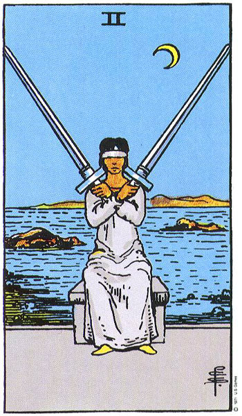 Two of Swords — Suit of Swords