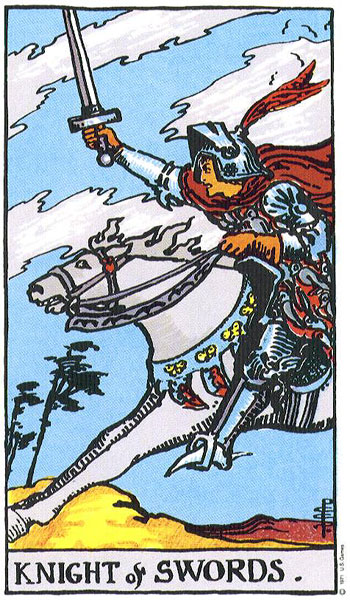 Knight of Swords — Suit of Swords