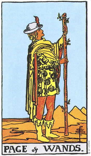 Page of Wands — Suit of Wands