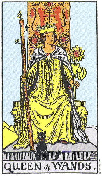 Queen of Wands — Suit of Wands