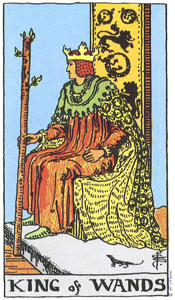 King of Wands — Suit of Wands